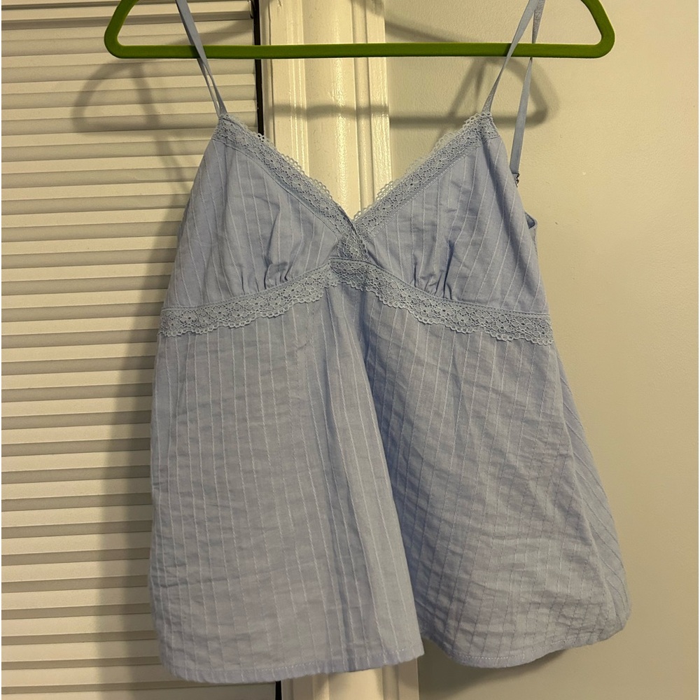 princess polly blue tank top